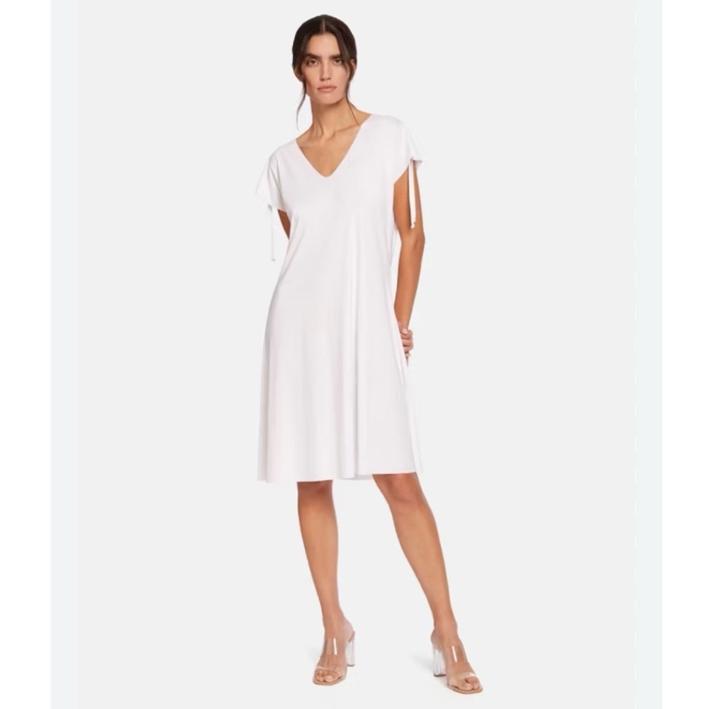 WOLFORD Aurora Pure Cut Dress in White